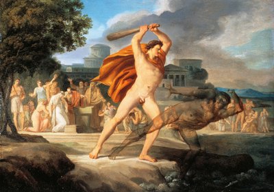 Ercole sconfigge Thanatos da Pelagio Palagi