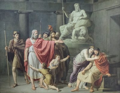 Leonida condanna Celembroto da Pelagio Palagi