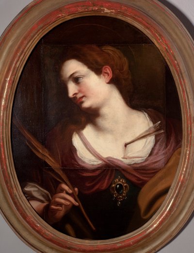 San Barbato. Dipinto di Pellegro Piola da Pellegrino Piola