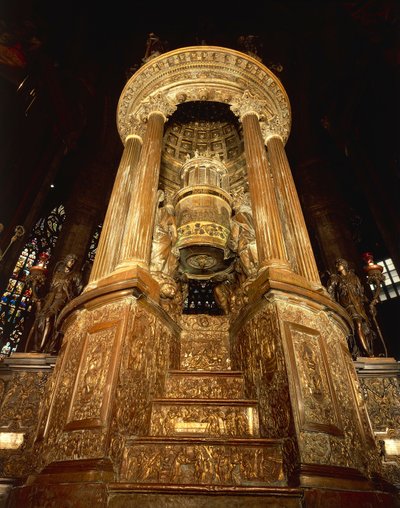 Italia, Lombardia, Milano, interno del duomo, ciborio di Pellegrino Tibaldi detto "il Pellegrini" da Pellegrino Tibaldi