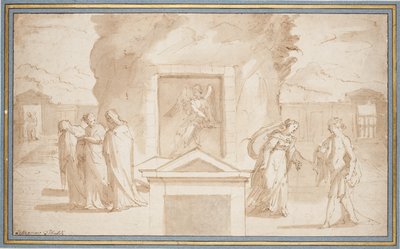 Le donne alla tomba di Cristo e Noli me tangere da Pellegrino Tibaldi