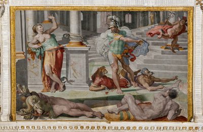 Ulisse e Circe (dettaglio) da Pellegrino Tibaldi