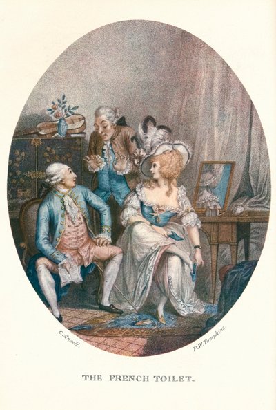 La toilette francese da Peltro William Tomkins