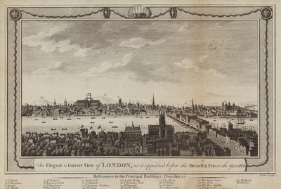 Veduta di Londra da Peltro William Tomkins