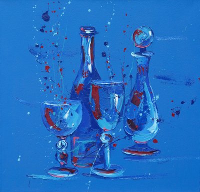Natura morta in blu da Penny Warden