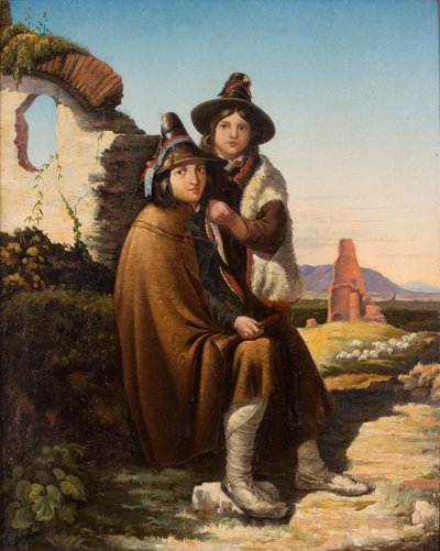 Caprai italiani, 1820-1885 da Penry Williams