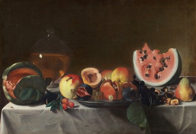 Natura morta con frutta e caraffa da Pensionante del Saraceni