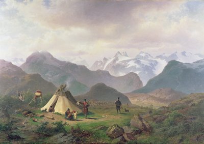 Motivo da Kvikkjokk, 1862 da Per Daniel Holm