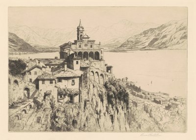 Santa Maria del Sasso, Locarno da Percival Gaskell