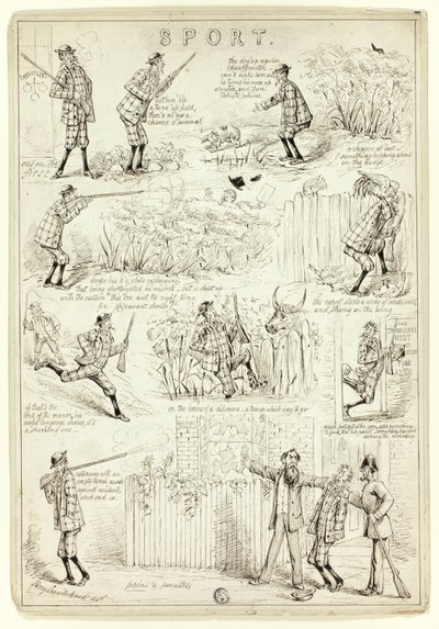 Lo sport da Percy Cruikshank