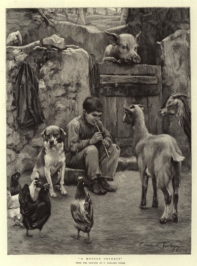 Un Orfeo moderno da Percy Harland Fisher