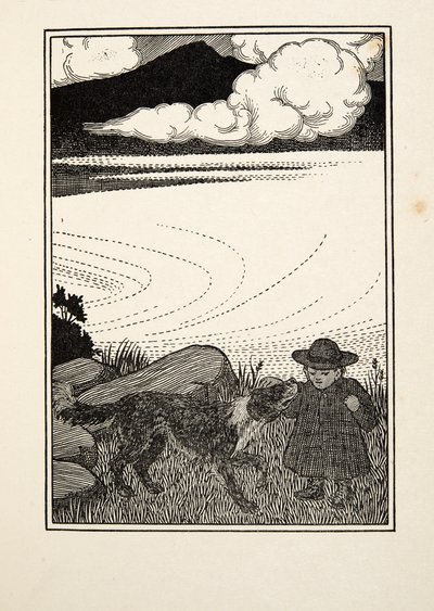 Un bambino salvato, da Cento aneddoti di animali, pub. 1924 da Percy J. Billingshurst