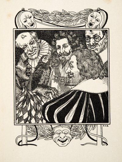 Un Pappagallo Conversante, da Cento Aneddoti di Animali, pub. 1924 da Percy J. Billingshurst