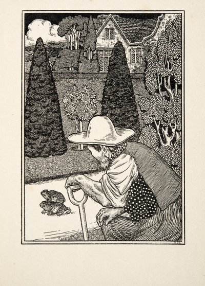 Un compagno fedele, da A Hundred Anecdotes of Animals, pub. 1924 da Percy J. Billingshurst
