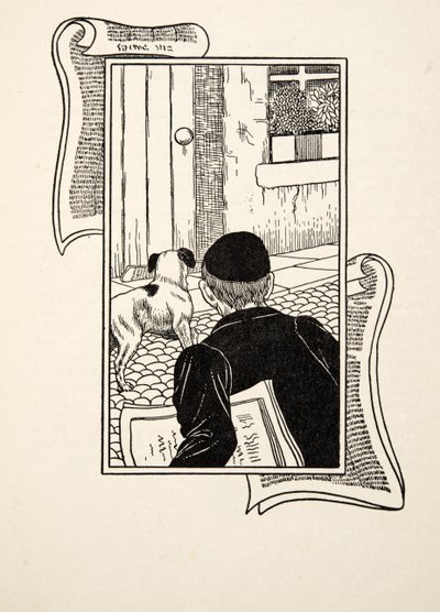 Un giornalista straordinario, da Cento aneddoti di animali, pub. 1924 da Percy J. Billingshurst