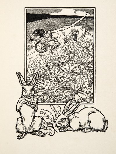 Una coppia astuta, da Cento aneddoti di animali, pub. 1924 da Percy J. Billingshurst