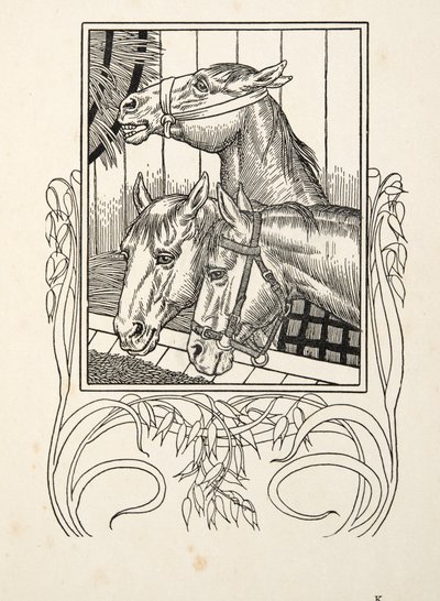 Assistenza agli anziani, da Cento aneddoti di animali, pub. 1924 da Percy J. Billingshurst