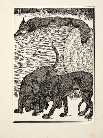 Astuto come una volpe, da A Hundred Anecdotes of Animals, pub. 1924 da Percy J. Billingshurst