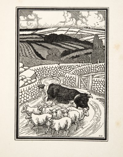 Andare al mercato, da Cento aneddoti di animali, pub. 1924 da Percy J. Billingshurst