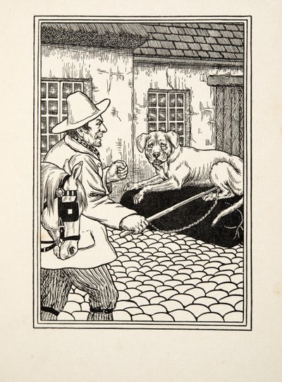 Fedeltà immobile, da Cento aneddoti di animali, pub. 1924 da Percy J. Billingshurst