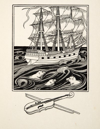 Foche musicali, da A Hundred Anecdotes of Animals, pub. 1924 da Percy J. Billingshurst