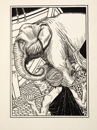 Nobile perseveranza, da Cento aneddoti di animali, pub. 1924 da Percy J. Billingshurst