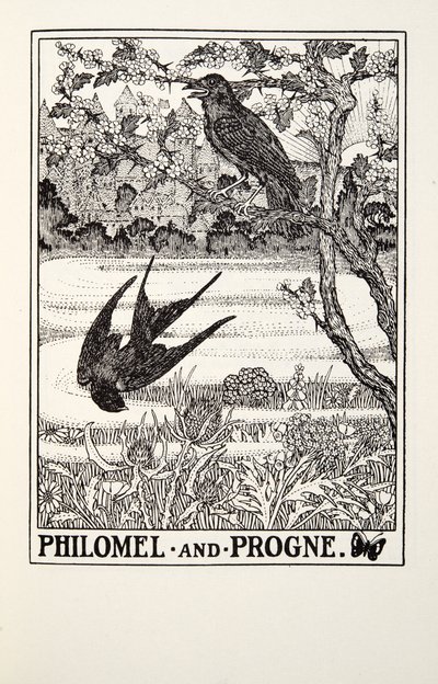 Filomela e Progne, dalle Favole di Fontaine da Percy J. Billingshurst