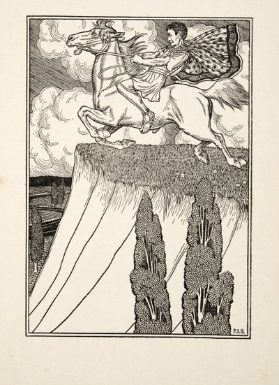 La morte di Antioco vendicata, da A Hundred Anecdotes of Animals, pub. 1924 da Percy J. Billingshurst