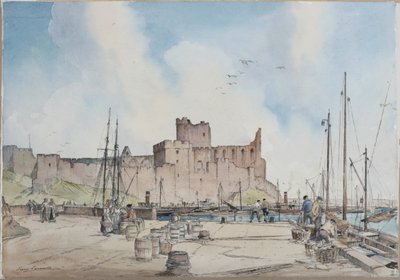 Castello di Peel, Isola di Man da Percy Lancaster