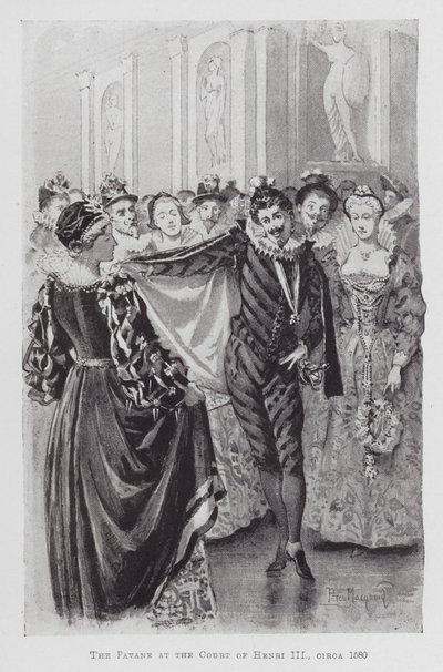 Danza: La Pavana alla Corte di Enrico III, circa 1580 da Percy Macquoid