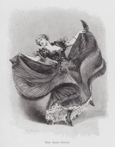 La danza della gonna da Percy Macquoid