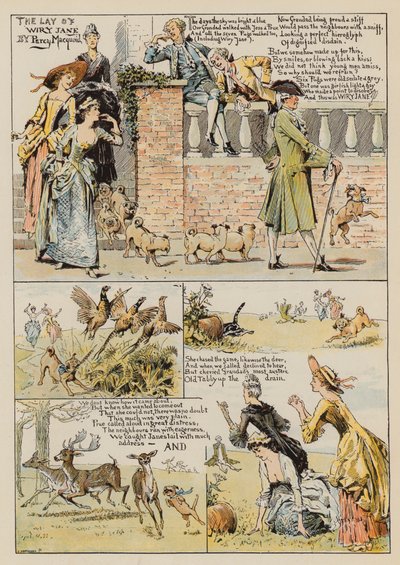 La canzone di Wiry Jane, di Percy Macquoid da Percy Macquoid