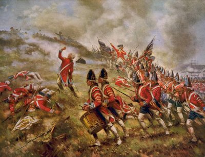 Battaglia di Bunker Hill da Percy Moran