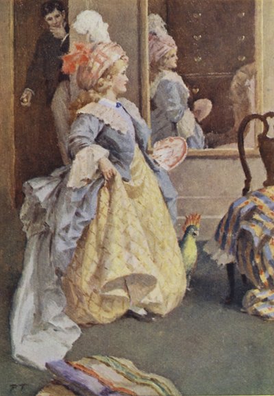 Illustrazione per Piccole donne di Louis M. Alcott da Percy Tarrant
