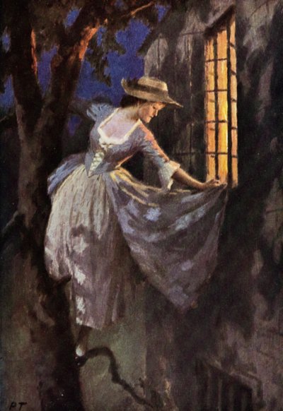 Illustrazione per Cime tempestose di Emily Bronte da Percy Tarrant