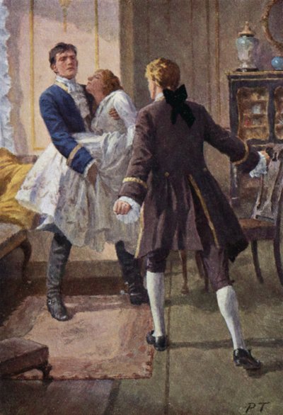 Illustrazione per Cime tempestose di Emily Bronte da Percy Tarrant
