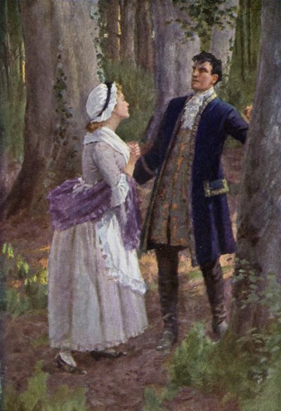 Illustrazione per Cime tempestose di Emily Bronte da Percy Tarrant