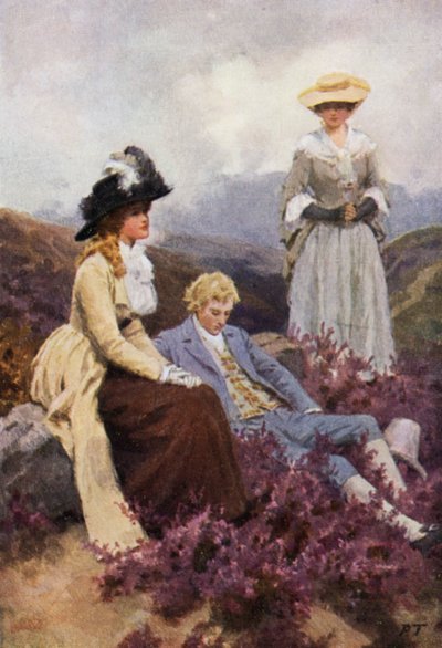 Illustrazione per Cime tempestose di Emily Bronte da Percy Tarrant
