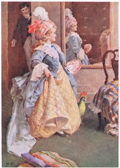 Passeggiava gravemente avanti e indietro, da Piccole donne pubblicato da Associated Newspapers Limited, c.1940 da Percy Tarrant