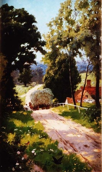 Il carro del fieno da Percy Tarrant