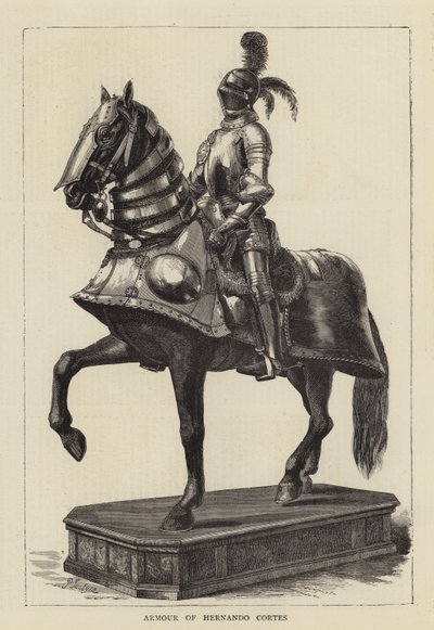Armatura di Hernando Cortes da Percy William Justyne