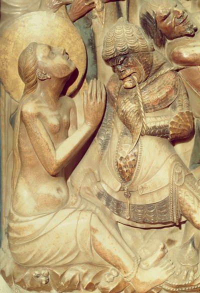 Il martirio di Santa Tecla, (dettaglio) dall