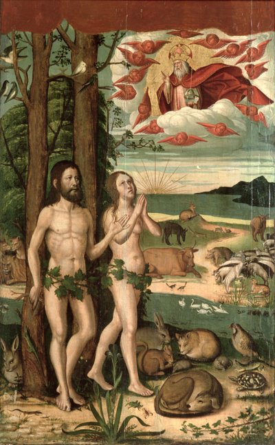 Adamo ed Eva nel Giardino dell