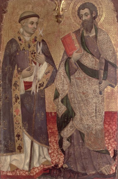 (dettaglio) di San Bartolomeo e San Bernardo di Chiaravalle dall