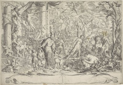 Allegoria della vita umana da Peregrino Mazzocati