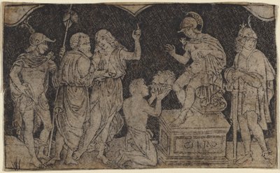 Artaserse riceve la testa di Ciro da Peregrino da Cesena