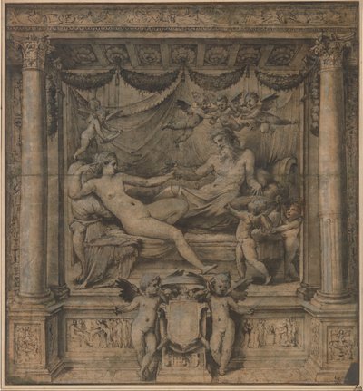 Giove e Giunone: Studio per gli arazzi 