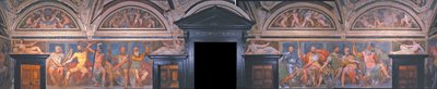 Loggia degli Eroi. (dettaglio). Villa del Principe, ca 1530 da Perino del Vaga