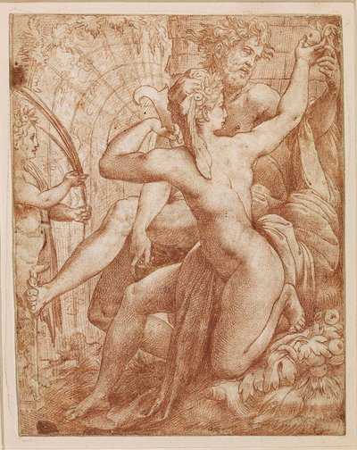 Vertumno e Pomona da Perino del Vaga