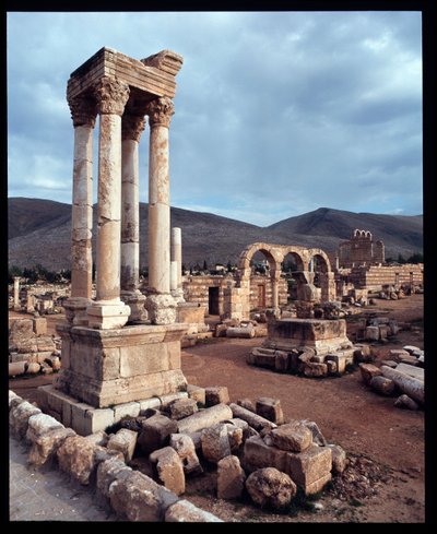 Veduta della città, 705-710 d.C. da Period Umayyad